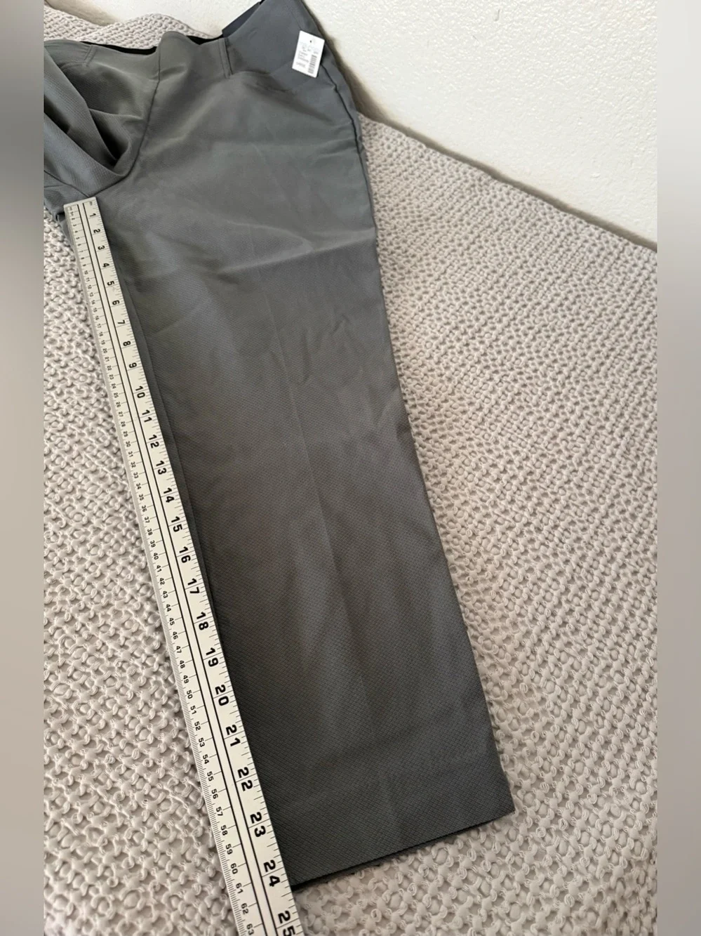 Maurices women’s pants high rise crop Bengaline gray size L